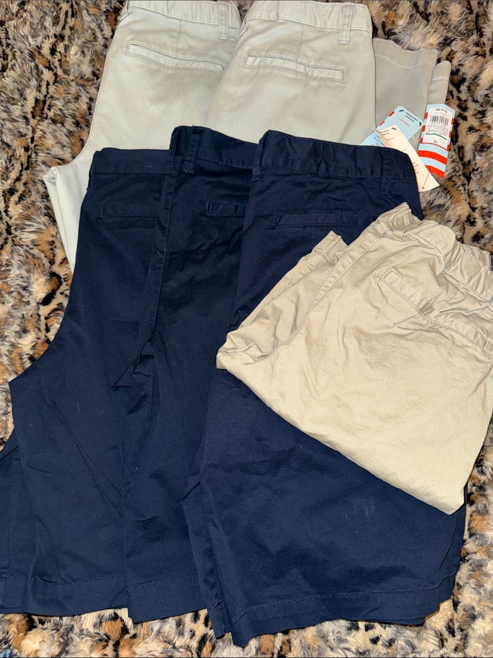 Boys Classic Chino Pants & shorts - Navy & Khaki from Cat & Jack & Old Navy